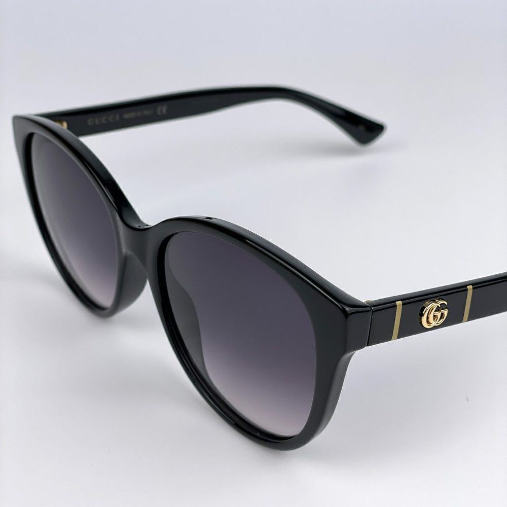 NEW GUCCI GG0631S 001 Black Violet Cat Eye Gradient Women Sunglasses - Picture 4 of 11